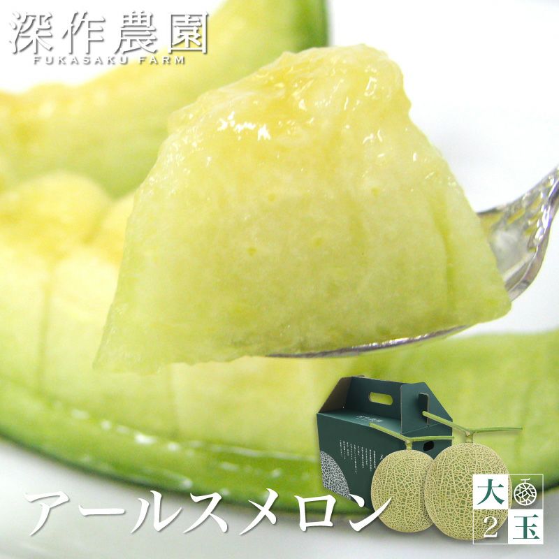 送料無料】メロン アールスメロン melon_earls_L2 大サイズ2玉（約1.5